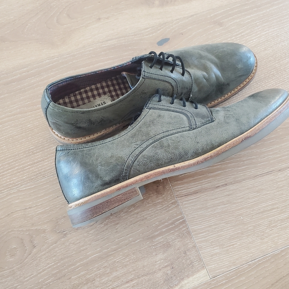 BEN SHERMAN Birk leather derby dress shoe